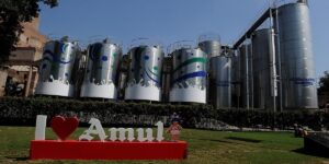 Amul Dairy in Anand, Gujarat.
