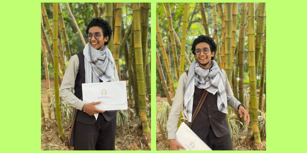 Ablaz Mohammed Schemnad was denied his PG certificate over Keffiyeh Hyderabad TISS discrimination for PG student over Gaza support