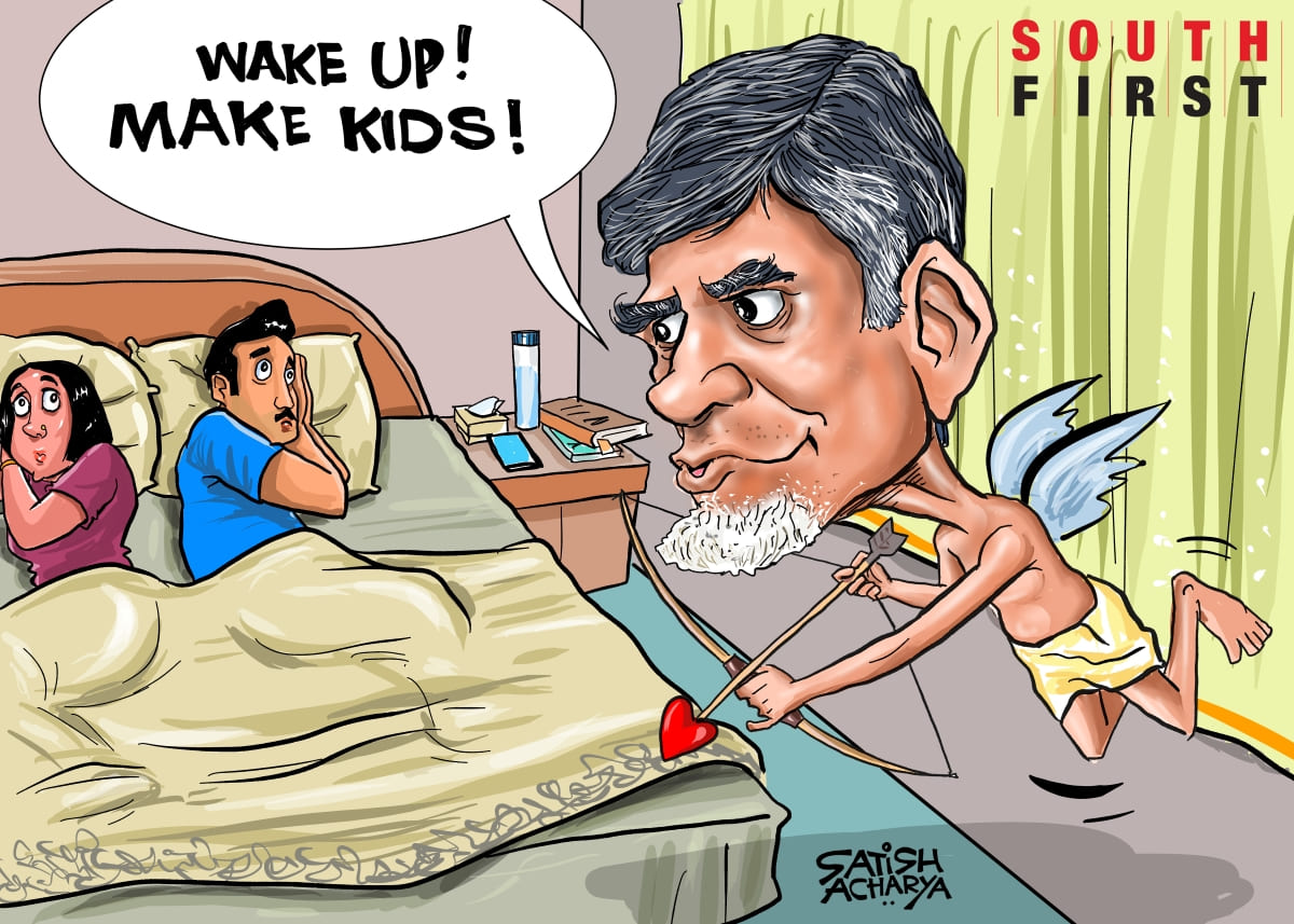 Andhra Pradesh CM Chandrababu Naidu asks South Indians to have more children