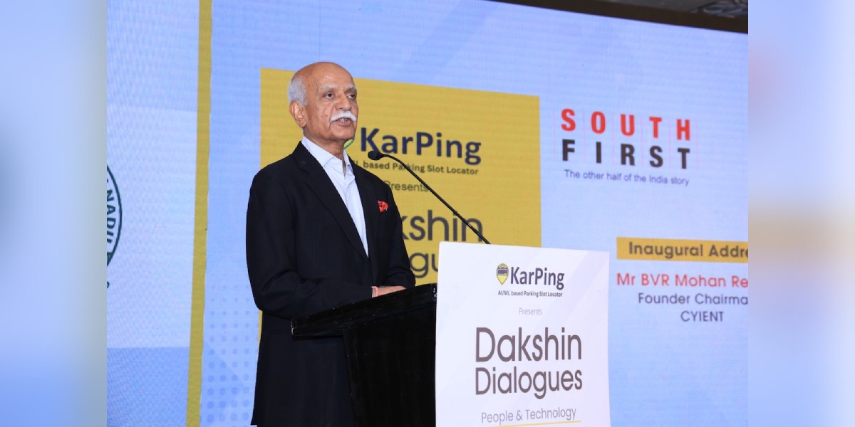 BVR Mohan Reddy at the Dakshin Dialogues 2024 BVR Mohan Reddy at the Dakshin Dialogues 2024