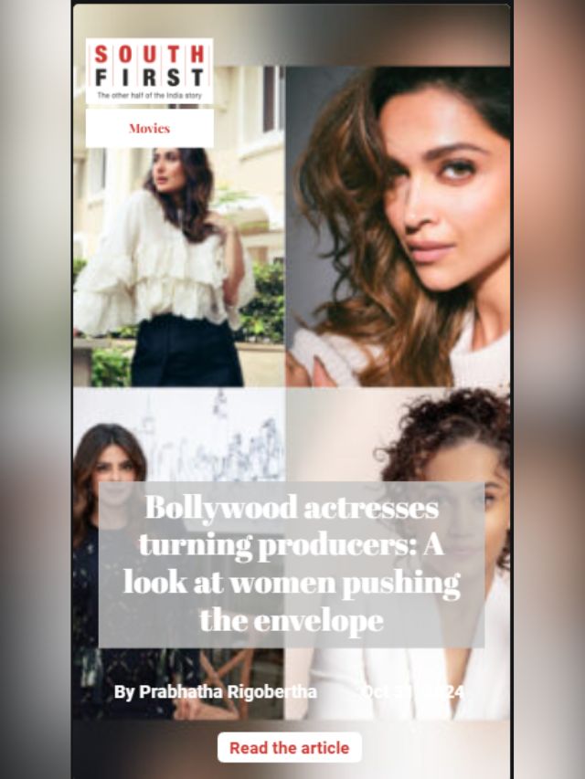 Bollywood actresses turning producers: A look at women pushing the envelope