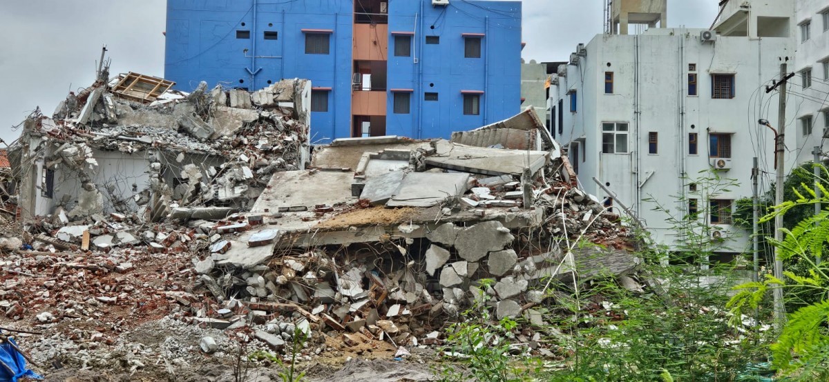Buildings demolished by HYDRAA
