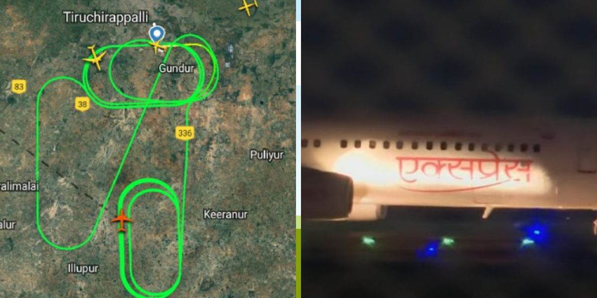 Air India flight from Trichy to Sharjah lands safe after technical glitch