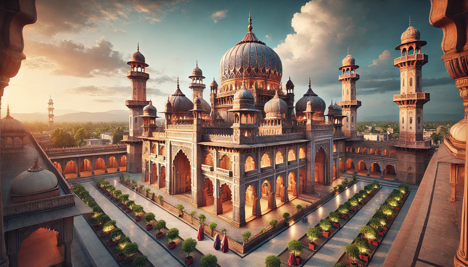 Representational image of an Islamic structure. (AI generated) Waqf board properties