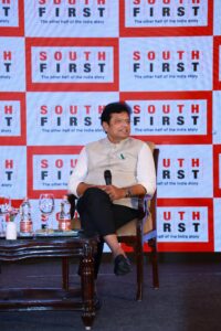 Telangana IT Minister speaking at Dakshin Dialogues 2024, South First's thought conclave