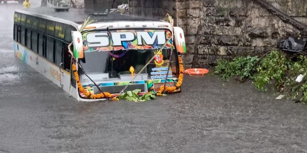 Heavy rain lashes Tamil Nadu Orange alert issued across Tamil Nadu till 18 October