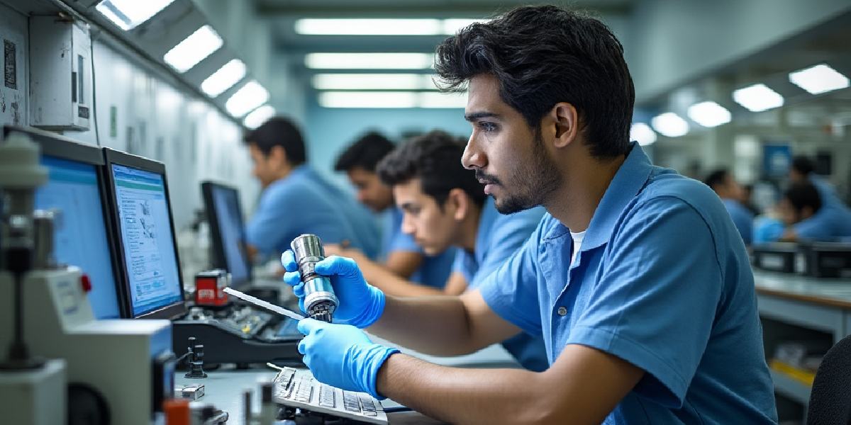 Representative image of students at professional colleges call centre