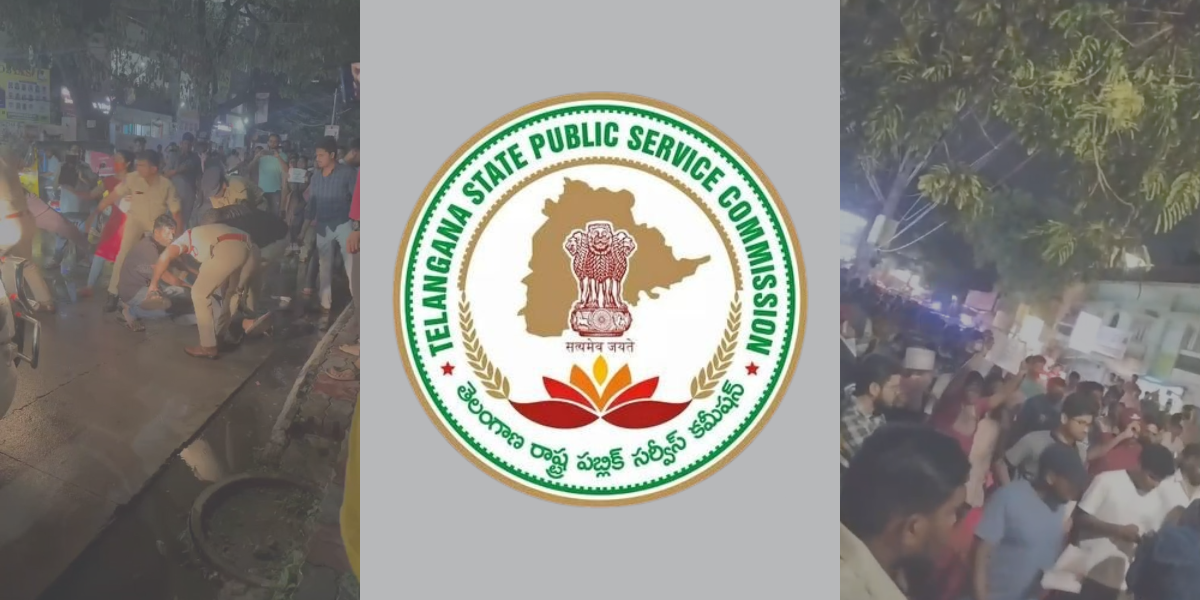 The Group-1 TGSPC Aspirants took to the streets of Ashok Nagar on 16 October to demand the postponement of the upcoming Mains exam on 21 October Job aspirants’ discontent in Telangana is a role reversal for Congress, BRS