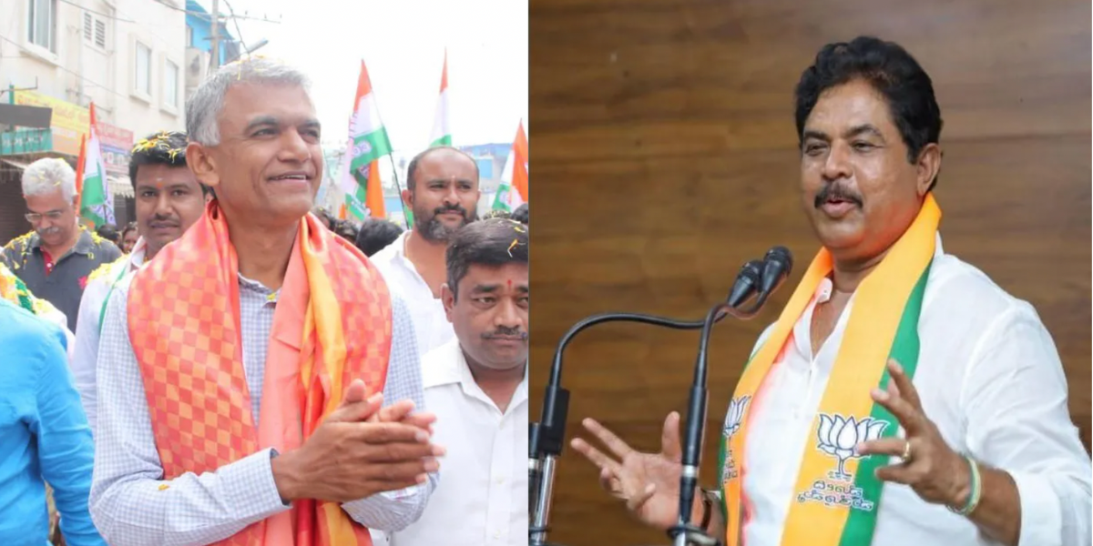 Krishna Byre Gowda accuses R Ashoka of looting government land in Lottegollahalli