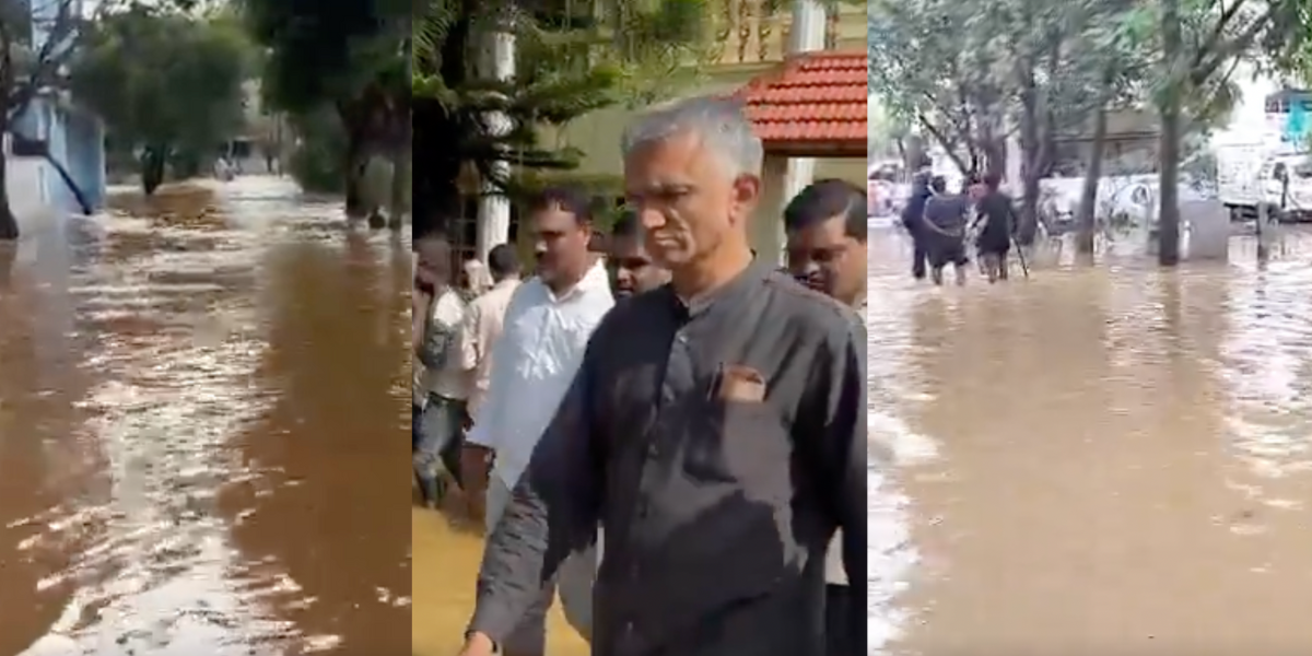 Heavy rains cause widespread flooding in Karnataka Heavy rains cause widespread flooding in Karnataka
