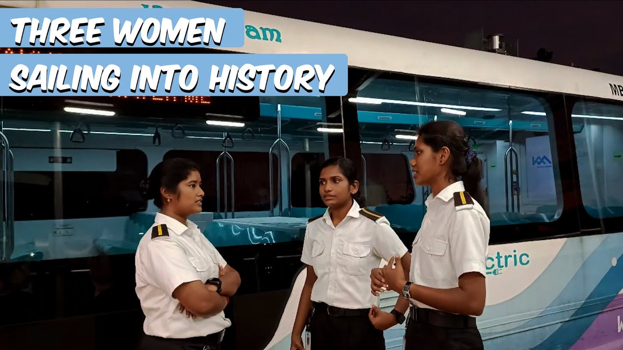 women pilot trainees Kochi Water Metro