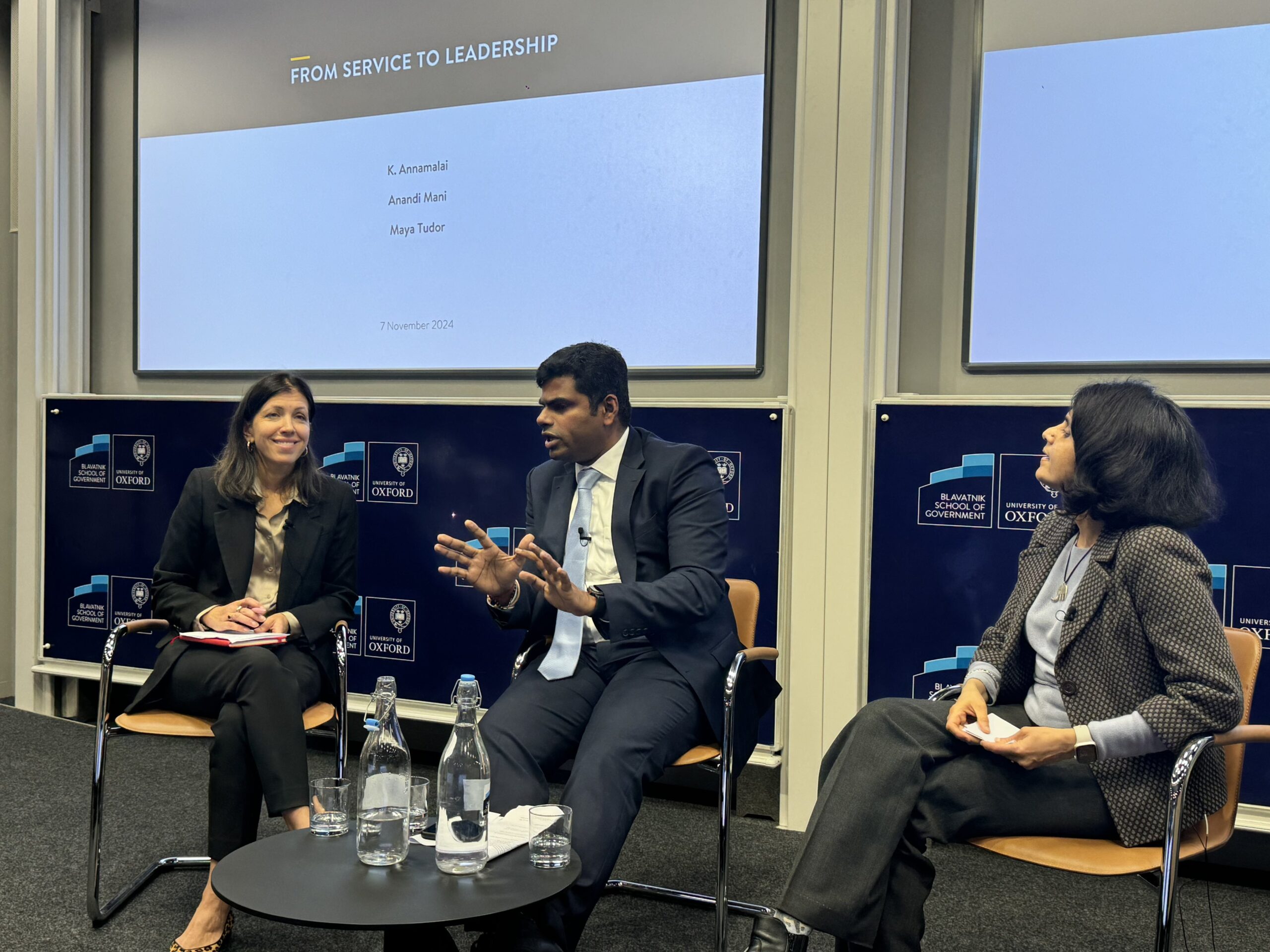 Annamalai, who left the state on 28 August, attended several programmes during his stay in London.