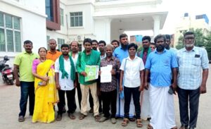 Villagers submitted a petition to the Collector demanding no mineral mine should be allowed in Madurai.