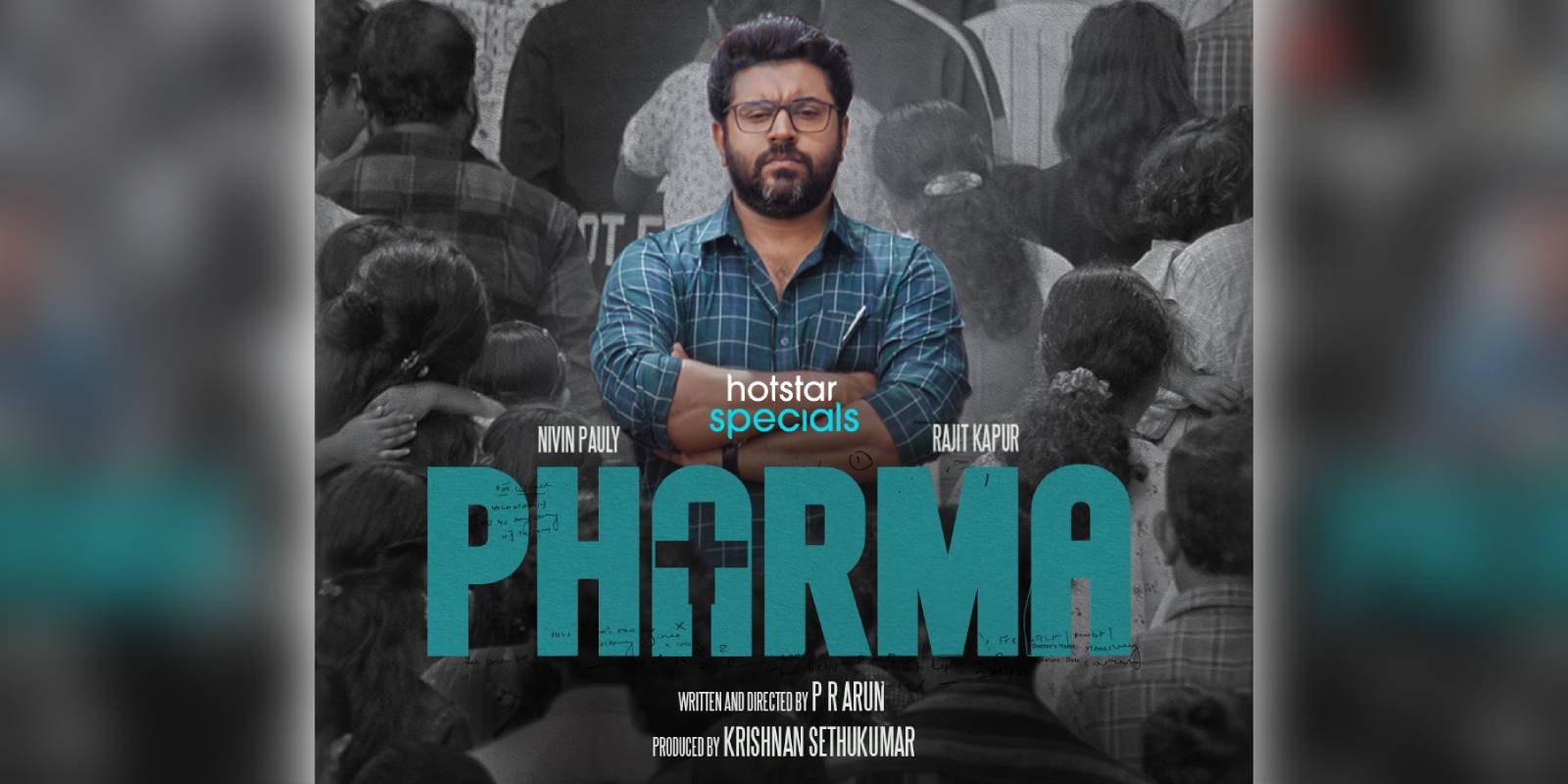 A poster of the web series Pharma