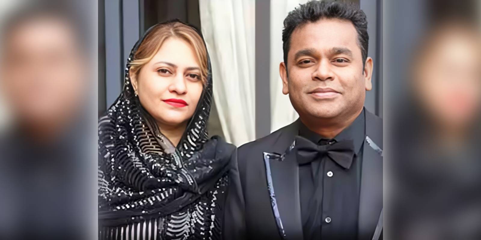 AR Rahman and Saira Banu