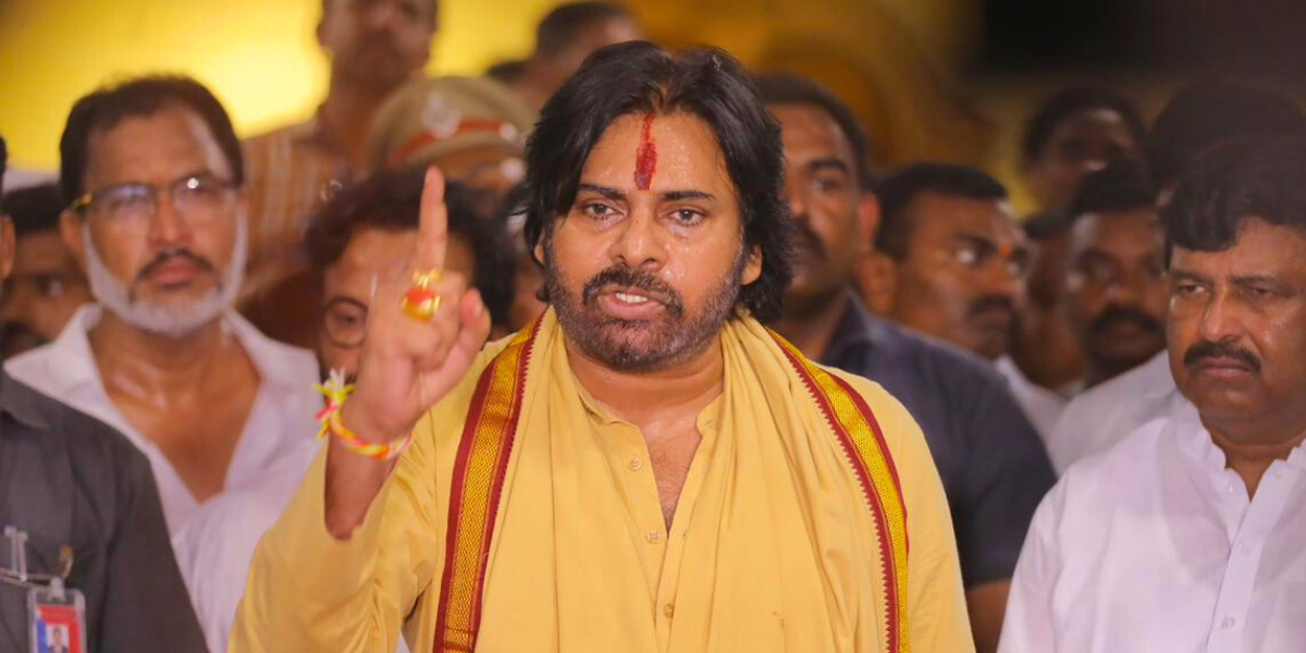 Andhra Pradesh Dy CM Pawan Kalyan Pawan Kalyan launches Narasimha Varahi Brigade to protect Sanatana Dharma