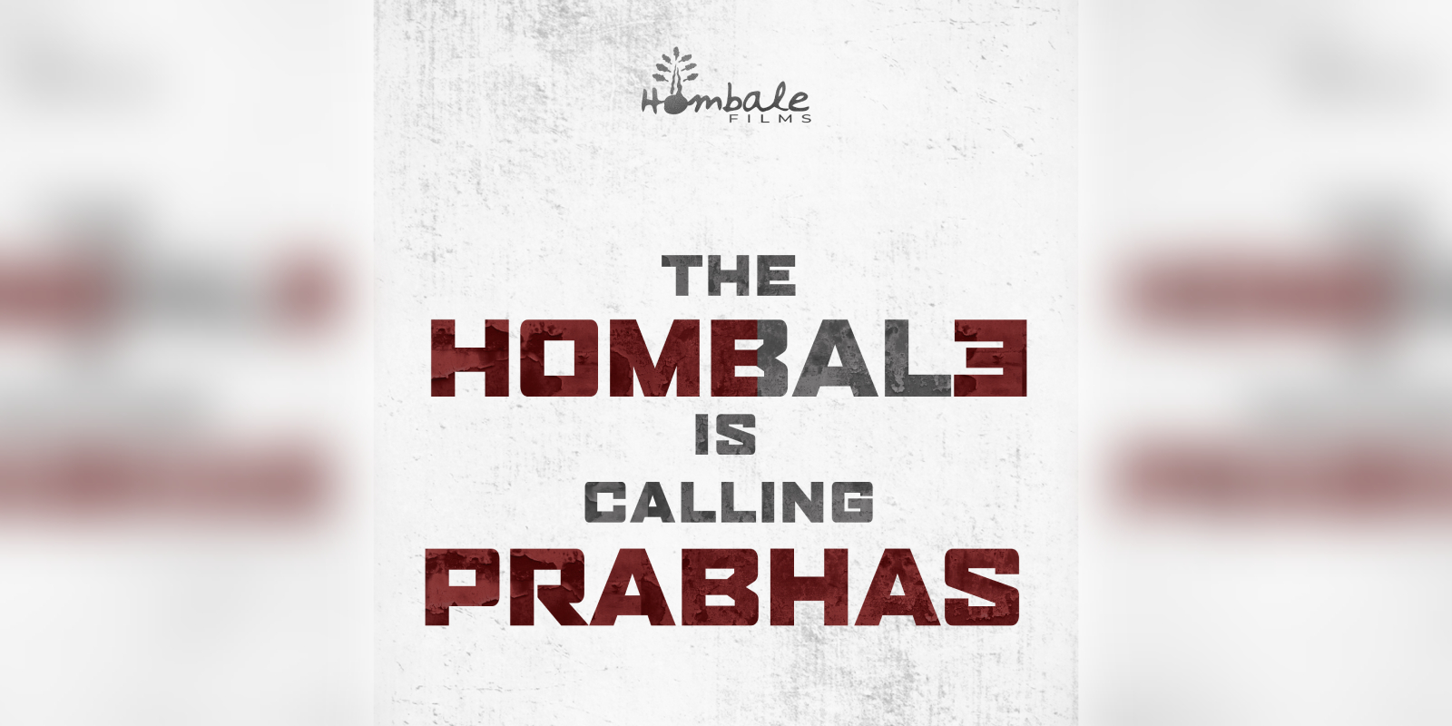 Hombale Films sign three film deal with Prabhas Hombale Films sign three film deal with Prabhas