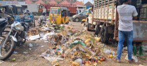 Garbage and waste management crisis in Koyambedu market