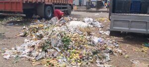 Garbage and waste management crisis in Koyambedu market