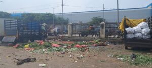 Garbage and waste management crisis in Koyambedu market