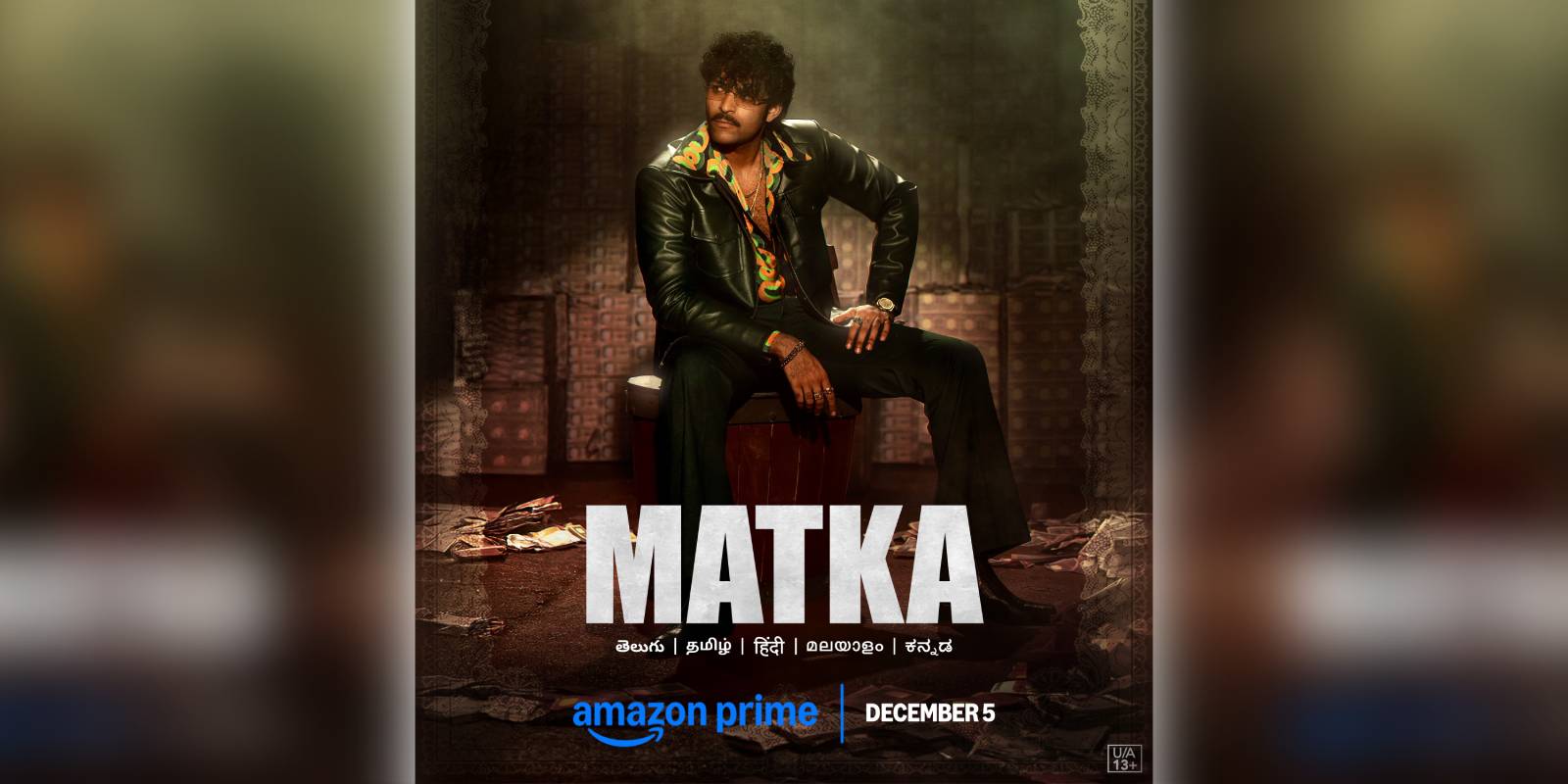 Matka to premiere on Amazon Prime