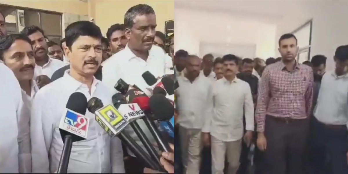 Tirupati Reddy, Chief Minister Revanth Reddy’s brother visited Vikarabad Collector Prateek Jain following the incident on 11 November Tirupati Reddy, Chief Minister Revanth Reddy's brother visited Vikarabad Collector Prateek Jain following the incident on 11 November