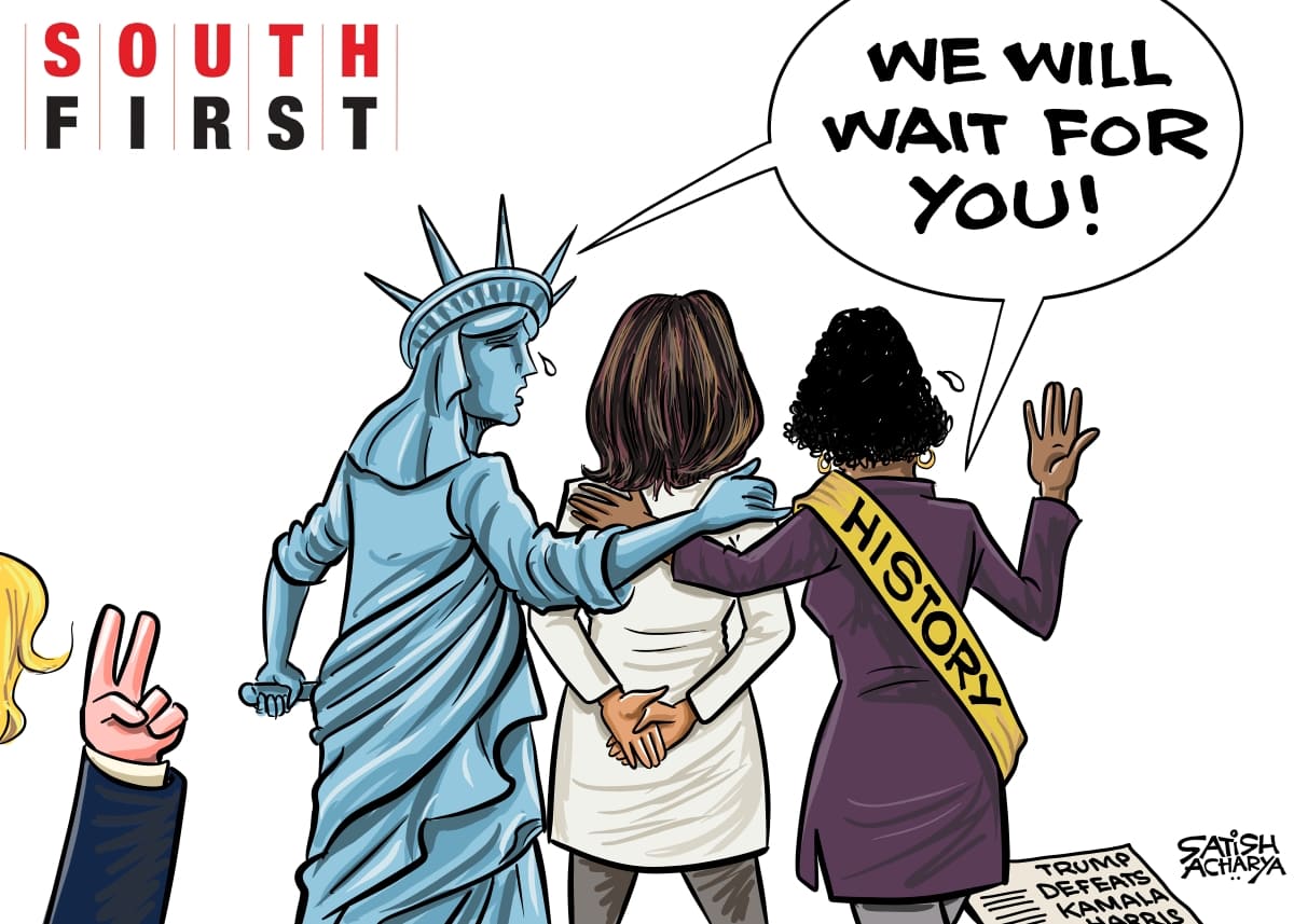 USA’s wait for a woman president continues as Donald Trump defeats Kamala Harris.