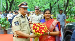 Home Minister Anitha Vangalapudi.