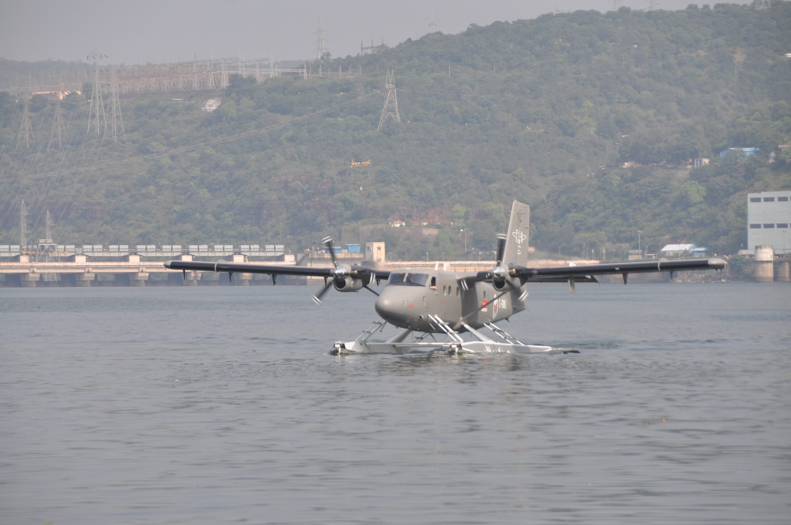 sea-plane demo from Vijayawada to Srisailam
