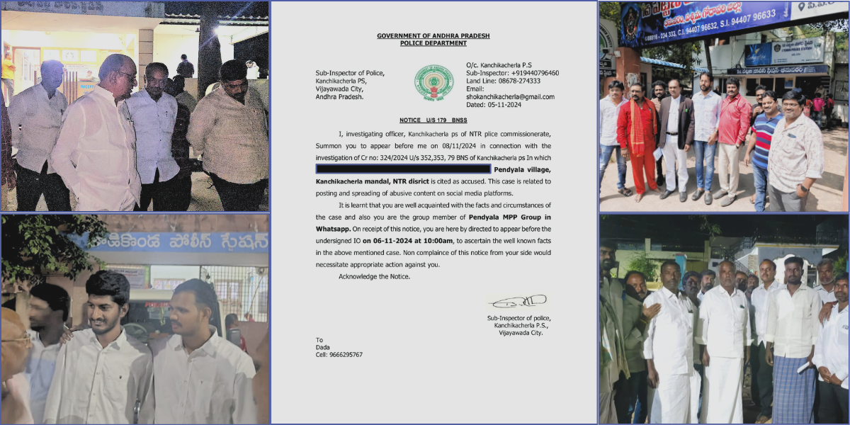 YSRCP social media activists’ arrest YSRCP social media crackdown