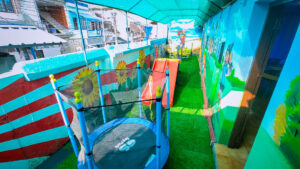 One of the activity corners at Karamana HS LPS in Thiruvananthapuram