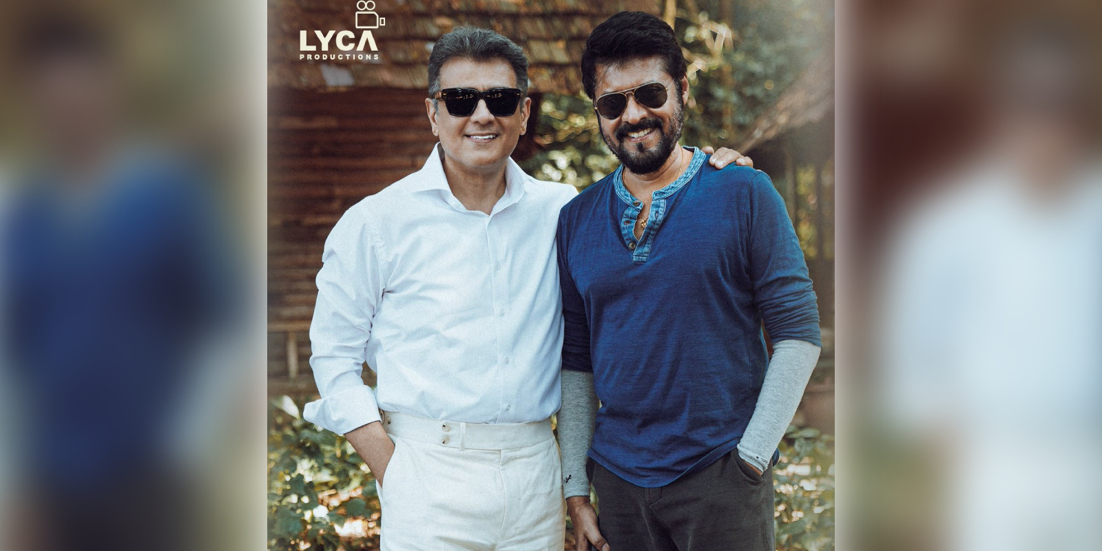 Ajith with director Magizh Thirumeni Ajith with director Magizh Thirumeni