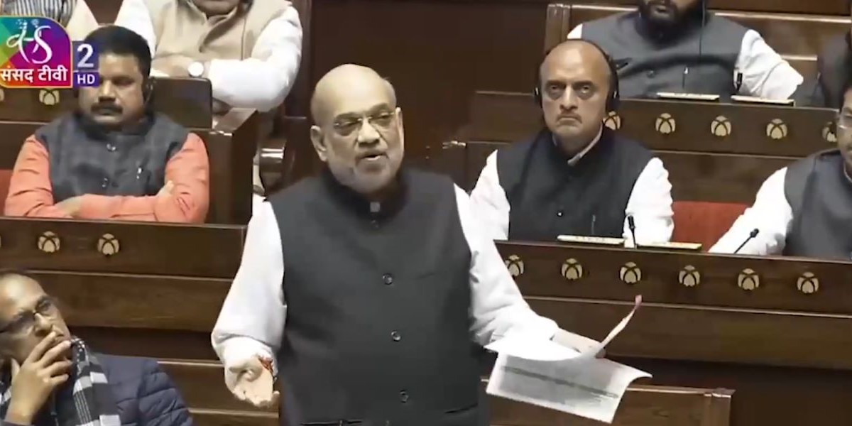 Amit Shah in Parliament Amit Shah in Parliament