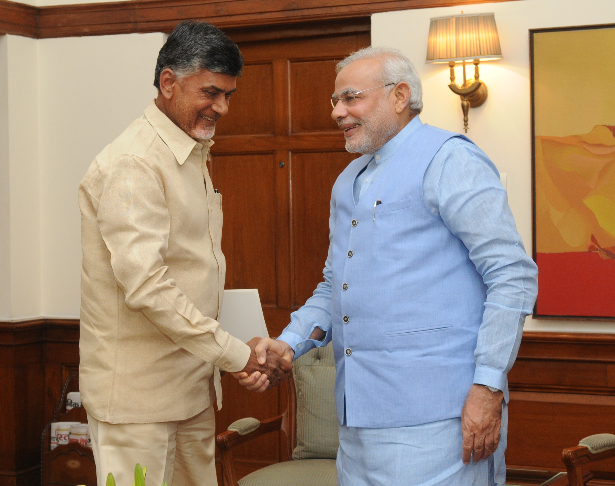 Andhra Pradesh Chief Minister N Chandrababu Naidu meets Prime Minister Narendra Modi Southern states oppose One Nation, One Election; NDA-ruled Andhra is an exception