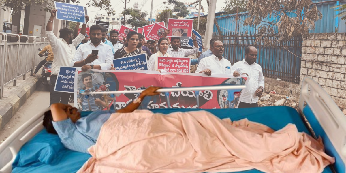 BSP leader Usha Dasari's father Dasari Hanmaiah was assaulted by BJP leader Dheeraj Reddy on 7 December