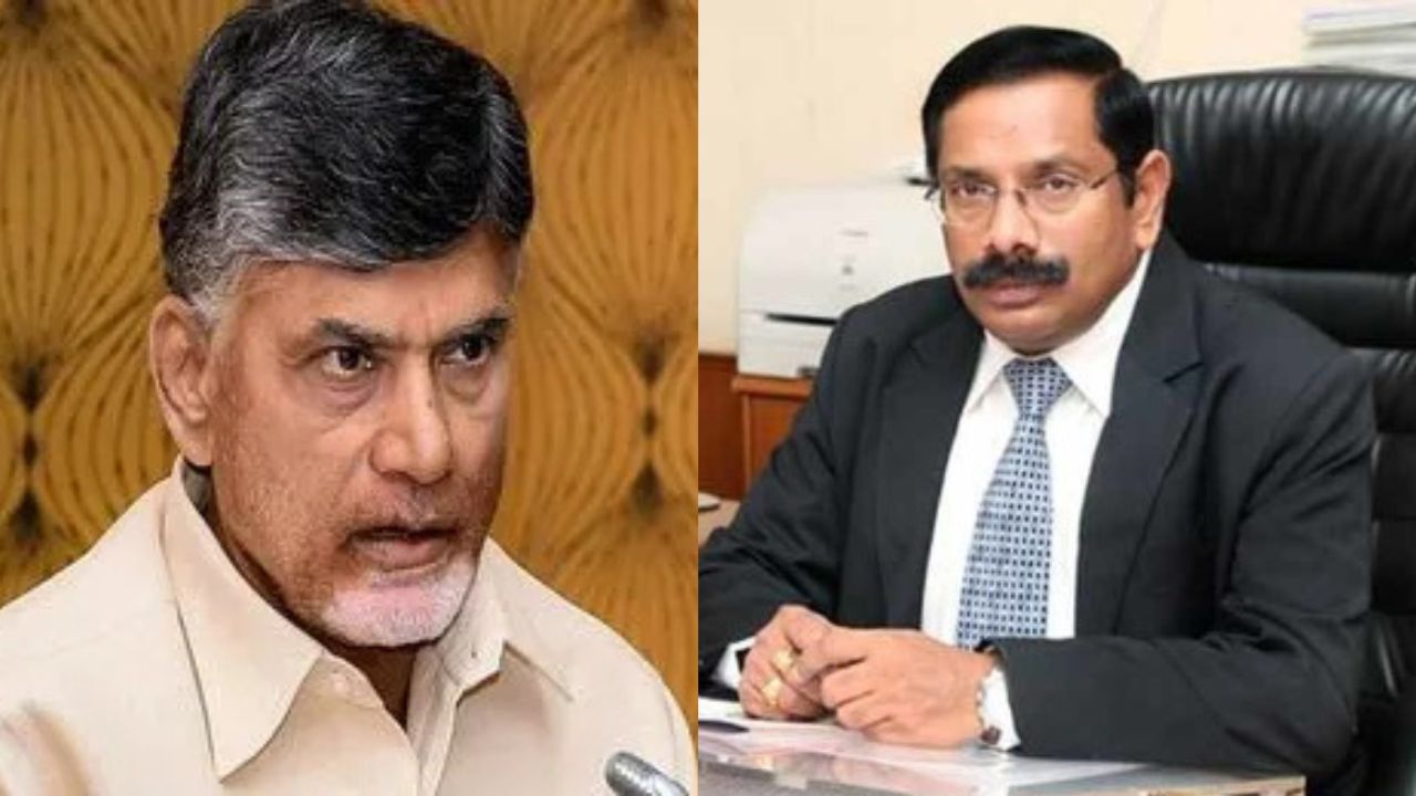 Chandrababu Naidu & K Vijayanand K Vijayanand to be Andhra Pradesh’s new Chief Secretary, GO expected on Monday