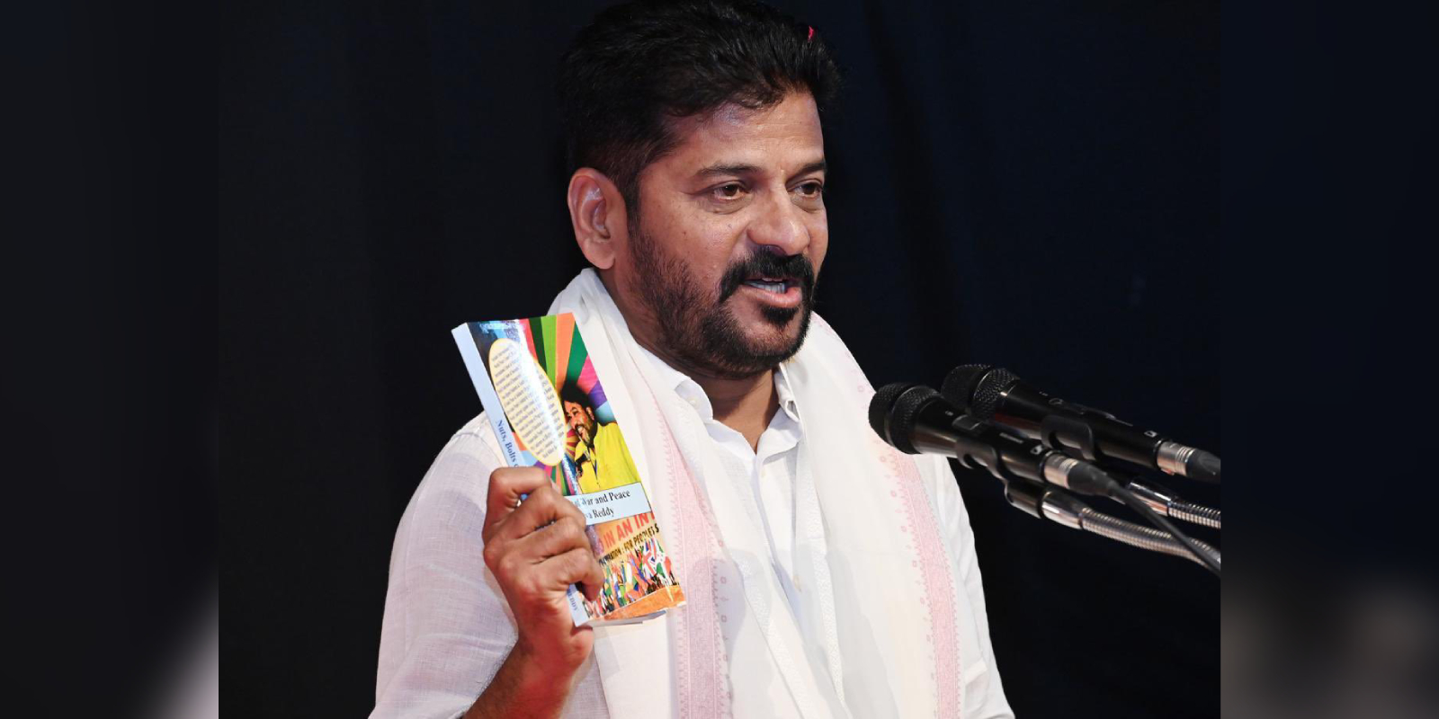 Chief Minister Revath Reddy at the book launch