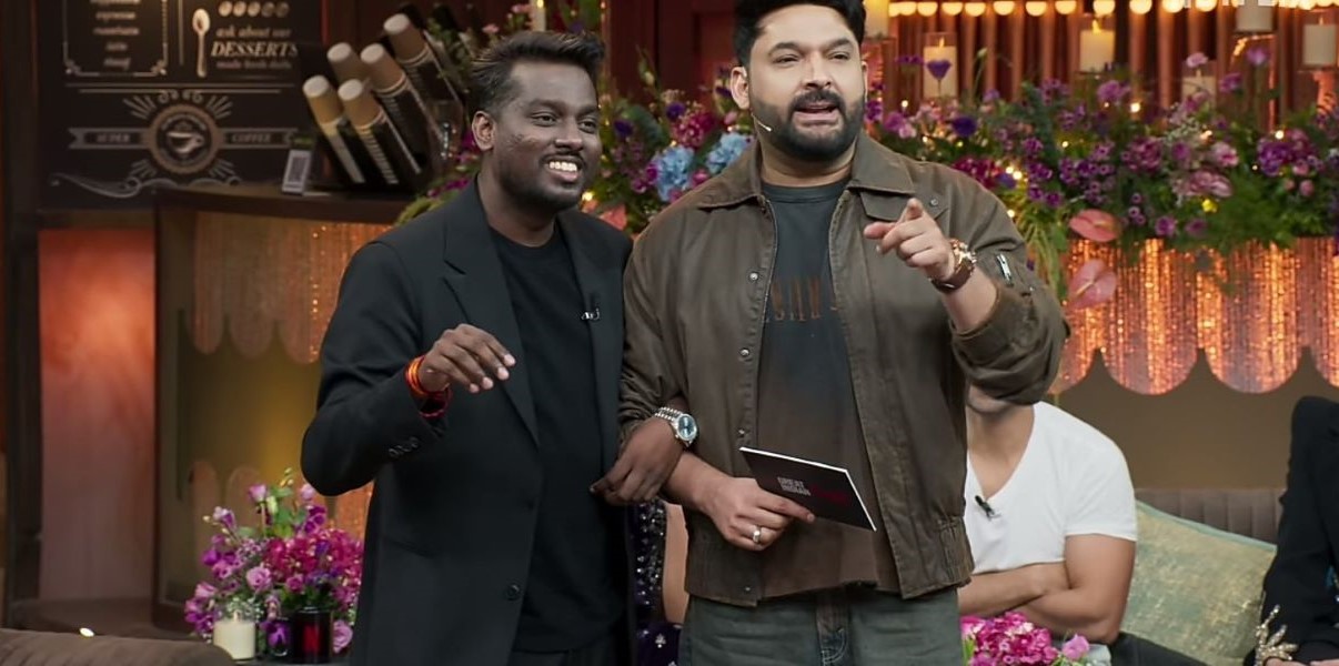Kapil Sharma and Atlee at The Great Indian Kapil Show