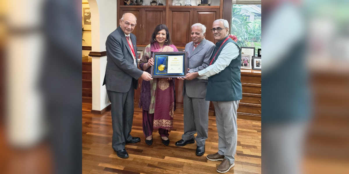 Kiran Mazumdar-Shaw honored with Jamsetji Tata Award