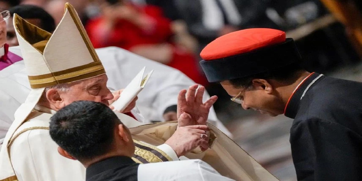 Cardinal Mar George Jacob Koovakkad, who was ordained as a Cardinal in a solemn and prayerful ceremony at St. Peter's Basilica in the Vatican.