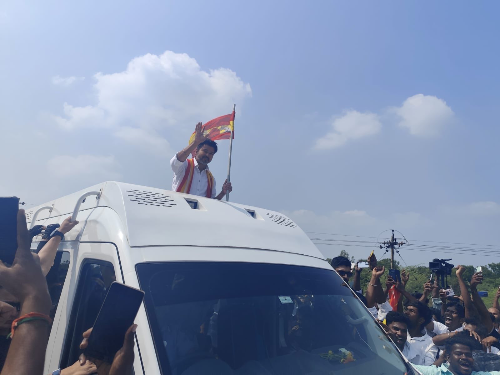 TVK leader Vijay pledges support to Parandur protesters against airport project TVK leader Vijay pledges support to Parandur protesters against airport project