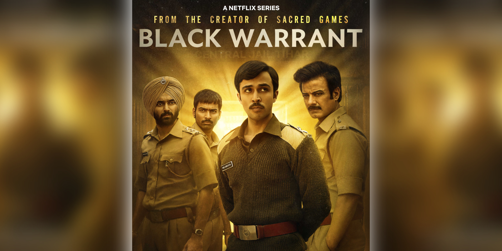 A poster of the series Black Warrant