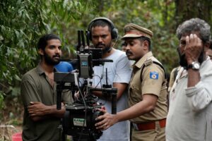 Appu Prabhakar with Asif Ali at the location