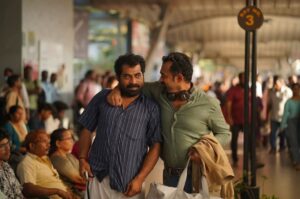 Asif Ali and Suraj Venjaramoodu in Adios Amigo