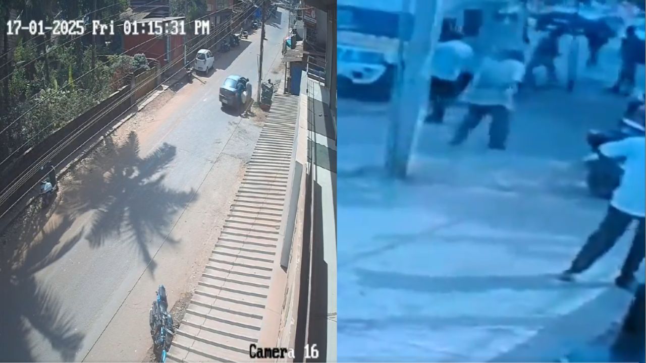 CCTV robbery Two violent robberies within 48 hours in Karnataka raise questions on safety