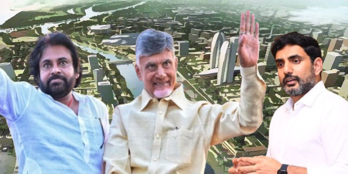 Pawan Kalyan, Chandrababu Naidu and Nara Lokesh Pawan Kalyan and Nara Lokesh
