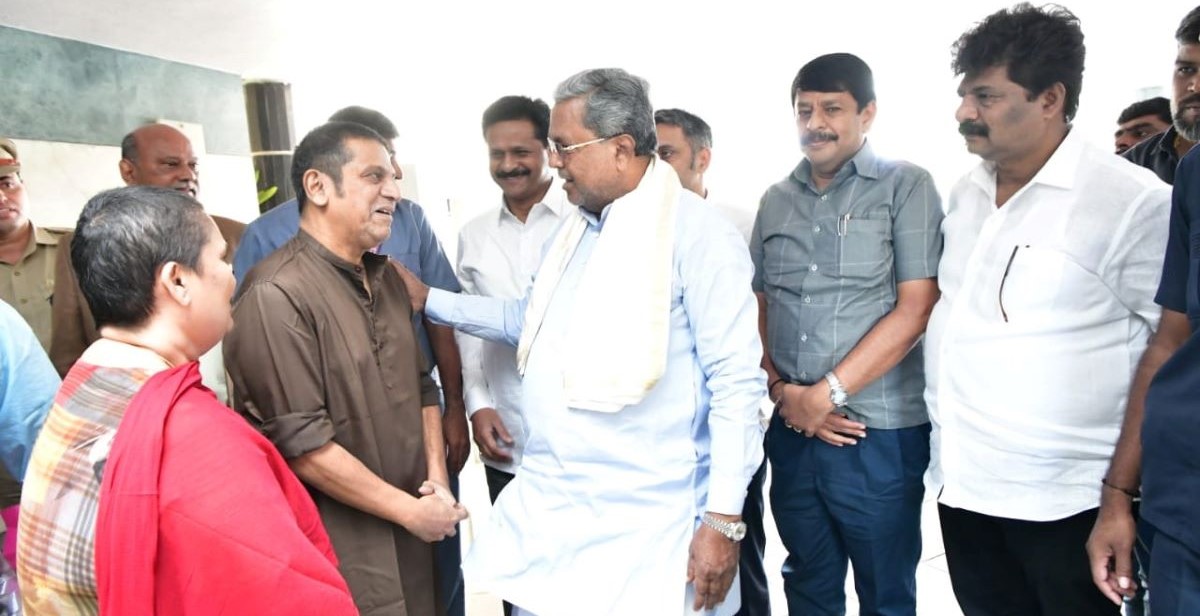 Siddaramaiah visits Shiva Rajkumar