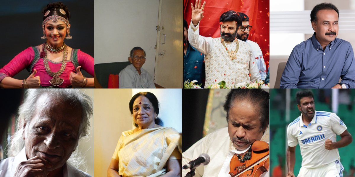 Padma Awards 2025: South India honourees recognised for excellence in various fields