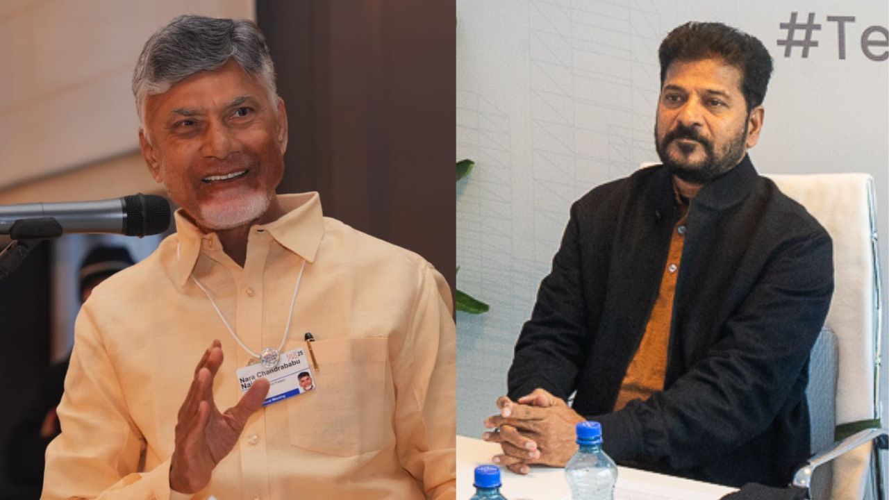 Naidu and Reddy Andhra CM Chandrababu Naidu & Telangana CM A Revanth Reddy.