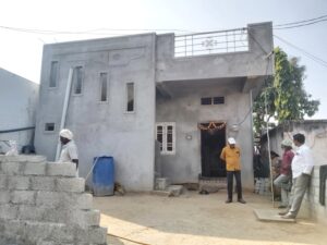 Veeraiah’s father’s home in Gumpanpalle village. (Anirudh SK/The Wire)